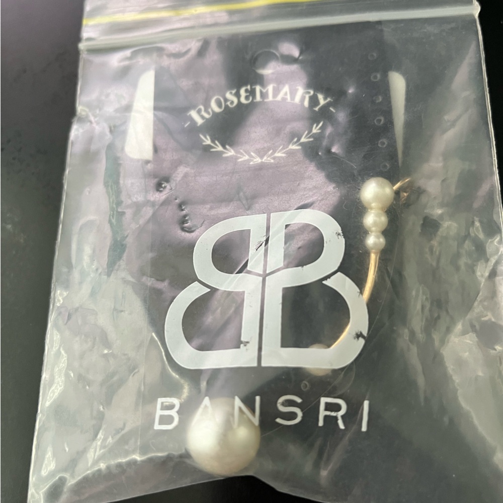 Bansri Rosemary Pearl Ear Cuff set - Picture 3 of 4